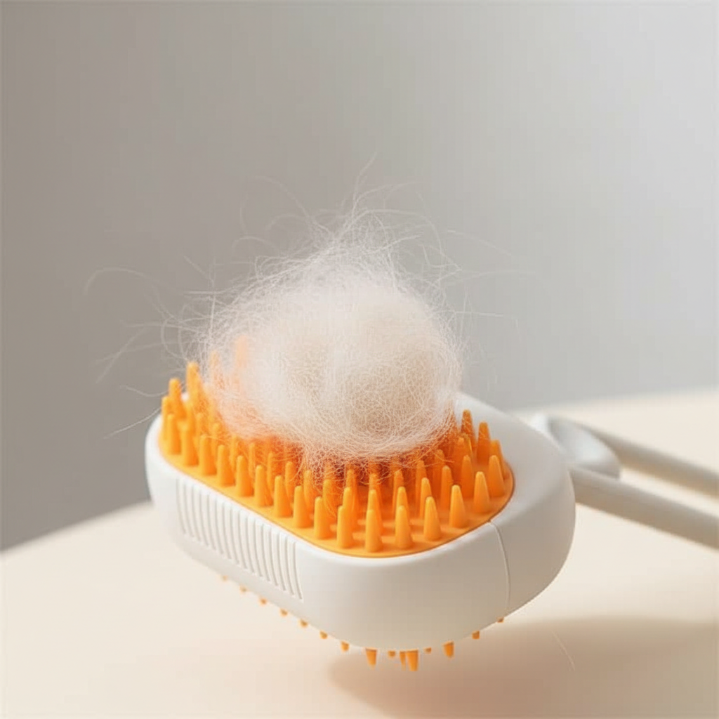 Cepillo a vapor para mascotas