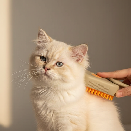 Cepillo a vapor para mascotas